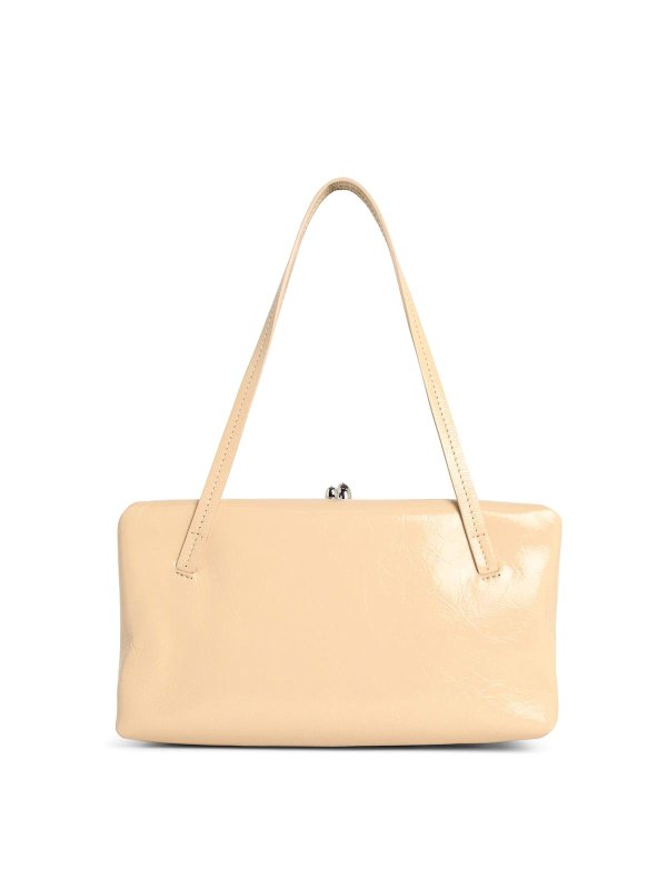 The Best Shops JIL SANDER: クラッチバッグ - クラッチバッグ - ベージュ