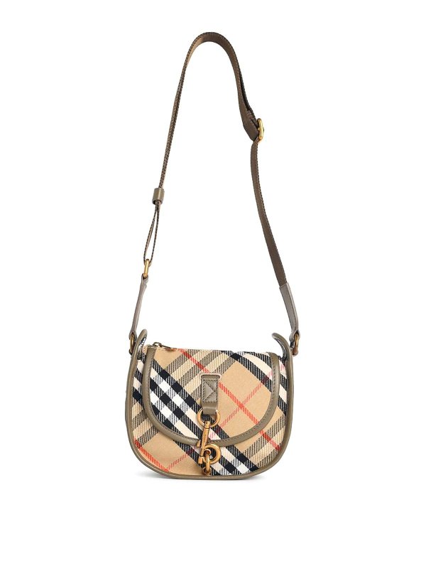 BURBERRY: cross body bags - B Clip Mini Messenger Bag