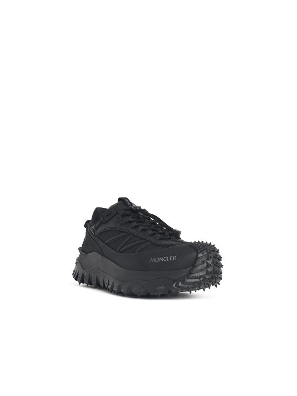 MONCLER: Chaussures de sport online - Baskets - Noir