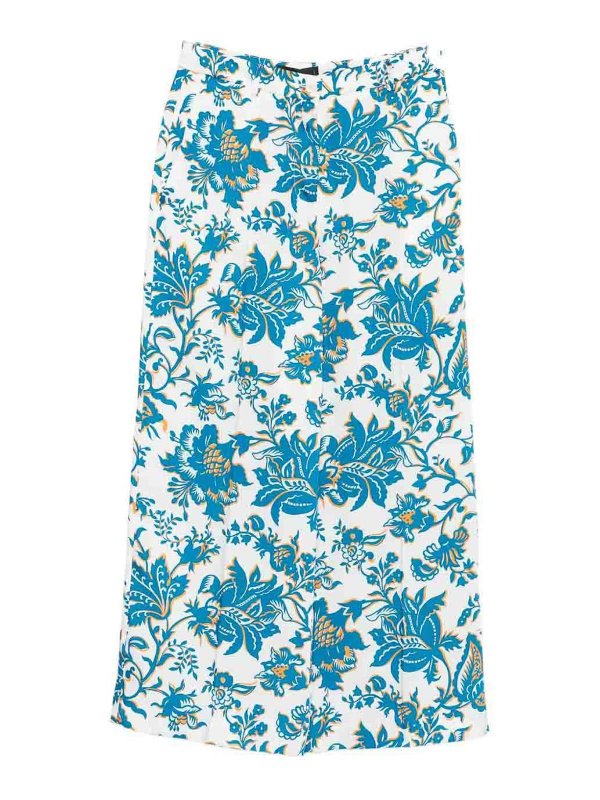 ETRO: Casual Hosen - Casual Hose - Hellblau