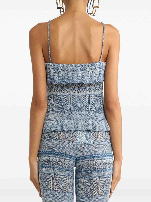 Top - Bleu Clair shop online: ETRO