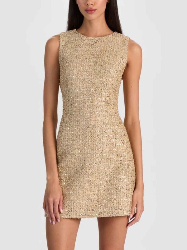 ALICE+OLIVIA: ショートドレス online - ショートドレス - 金