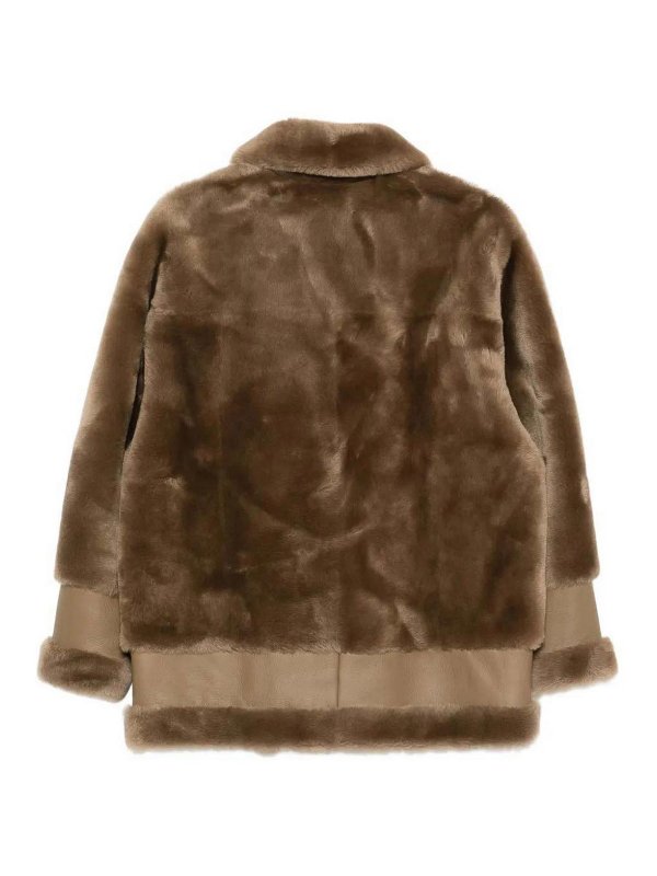 Blancha: leather coats online - Reversible Sheepskin