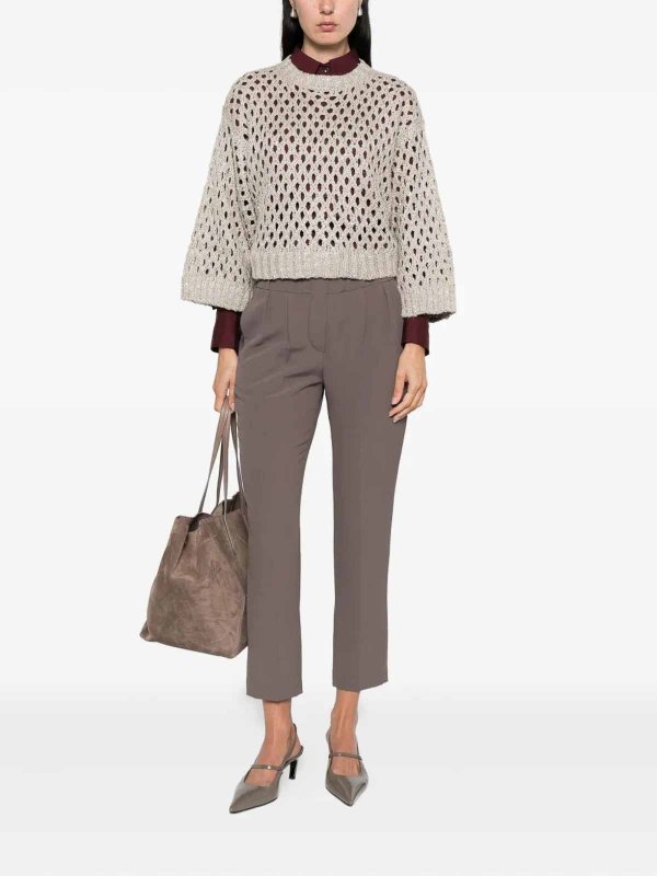 The Best Shops BRUNELLO CUCINELLI: クルーネック - クルーネック - グレー