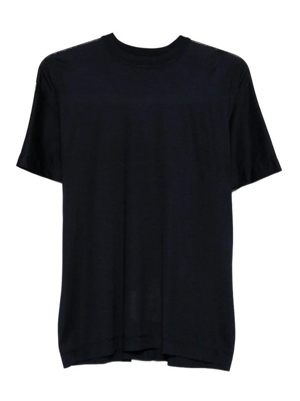 CARVEN: crew necks - Silk Tee