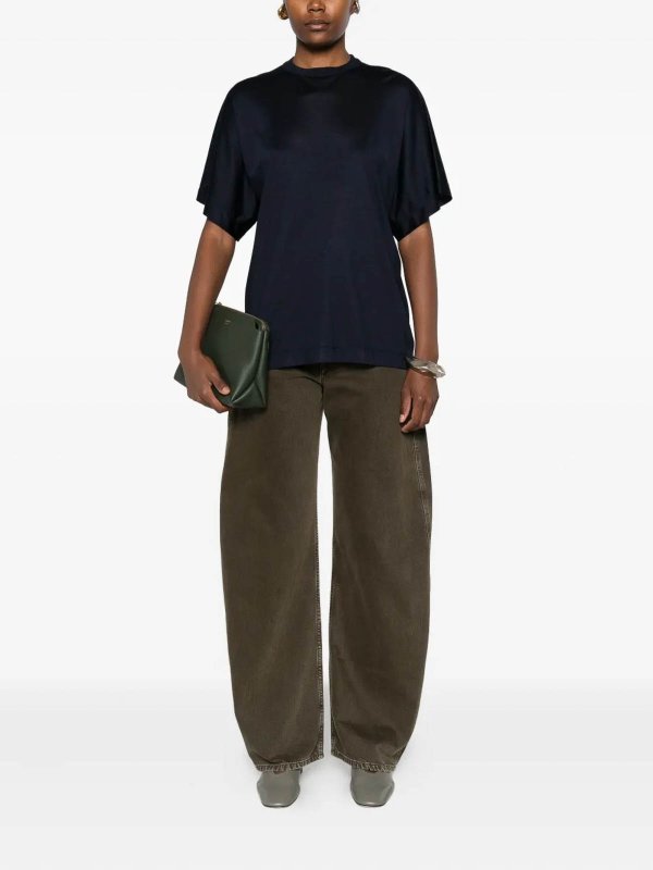 The Best Shops CARVEN: crew necks - Silk Tee