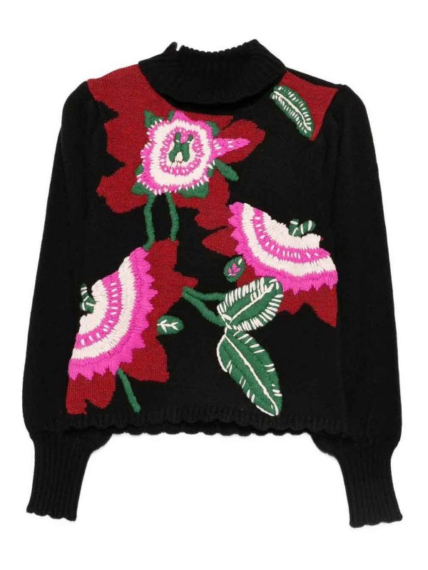 FARM RIO: クルーネック - クルーネック - 黒