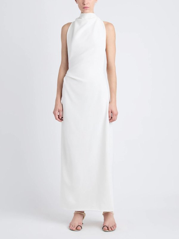 Proenza Schouler: ニーレングスドレス online - 膝丈ドレス - 白