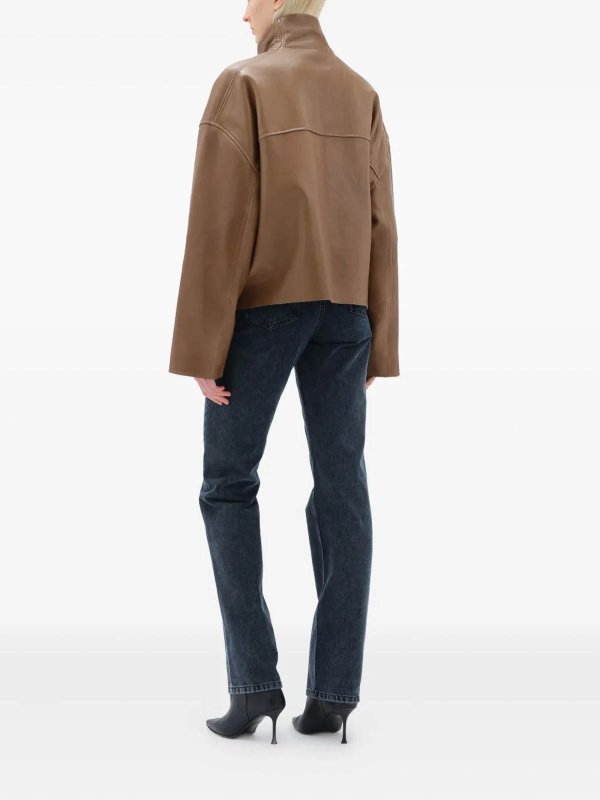 Bonded Leather Jacket Replica 
online: REMAIN Birger Christensen
