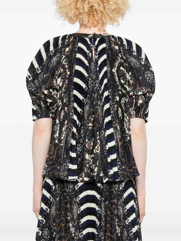 膝丈コート - ブルー shop online: ULLA JOHNSON