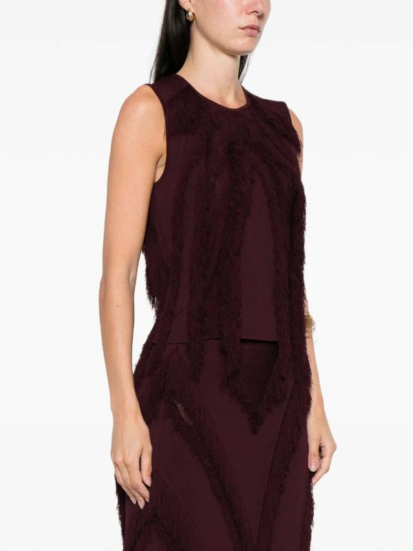 ULLA JOHNSON: トップス＆タンクトップ online - トップ/タンクトップ - ダークレッド