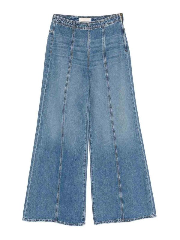ULLA JOHNSON: Jeans Rectos - Vaqueros Rectos - Denim