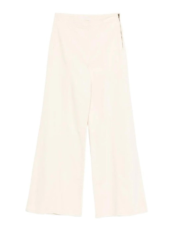 ULLA JOHNSON: Jeans Rectos - Vaqueros Rectos - Beis