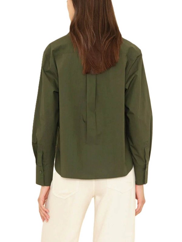 シャツ - 緑 shop online: XIRENA