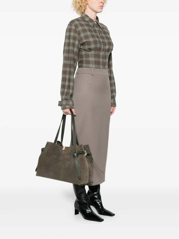 The Best Shops YUZEFI: トートバッグ - トートバッグ - 緑