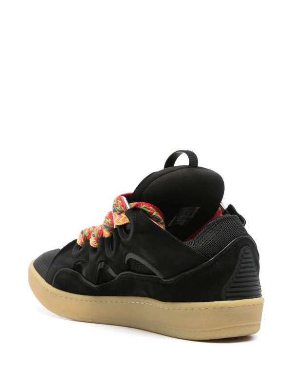 LANVIN: Chaussures de sport online - Baskets - Noir