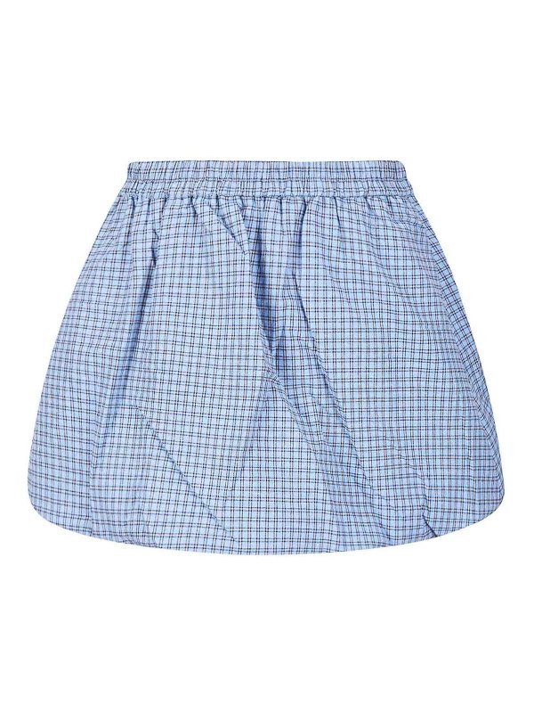 BAUM UND PFERDGARTEN: ニーレングススカート＆ミディ丈 - 膝丈/ミディスカート - ブルー