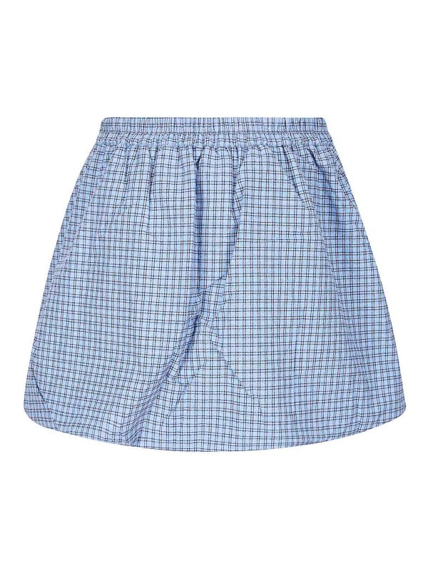 BAUM UND PFERDGARTEN: ニーレングススカート＆ミディ丈 online - 膝丈/ミディスカート - ブルー