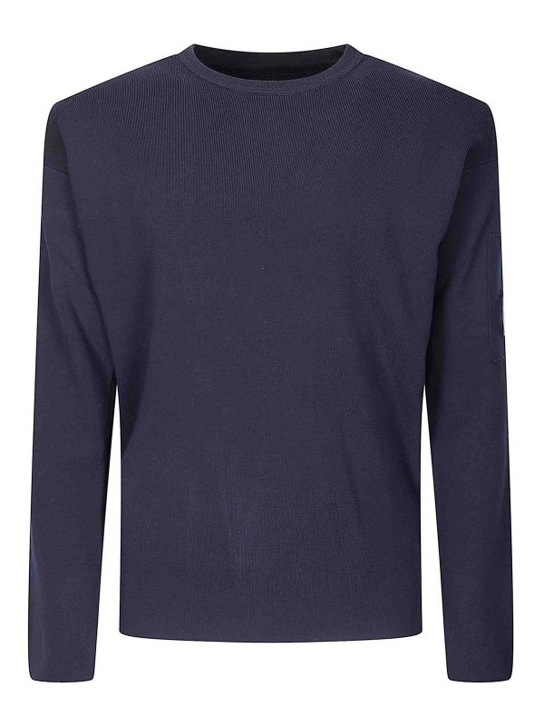 C.P. COMPANY: クルーネック - クルーネック - ブルー