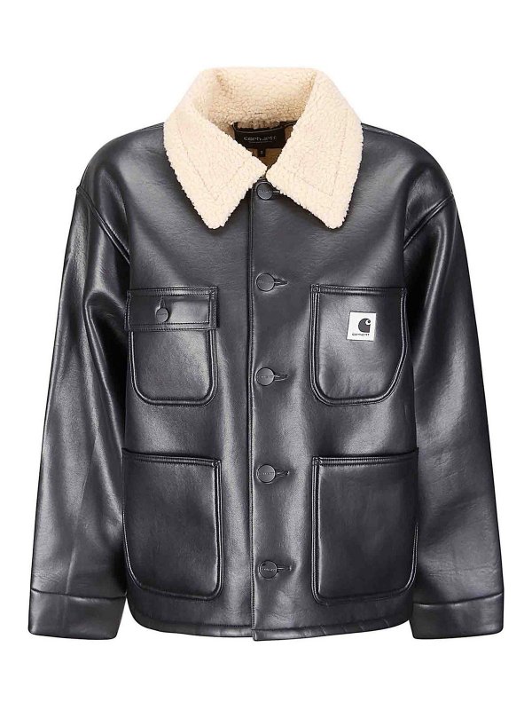 CARHARTT: ニーレングスコート - 膝丈コート - 黒