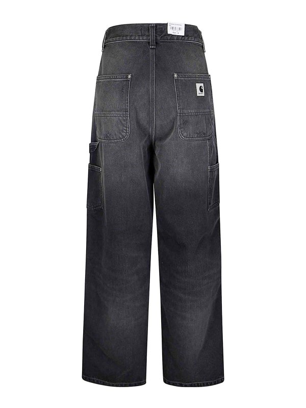 CARHARTT: straight leg jeans online - W Brandon Double Knee Pant Smith