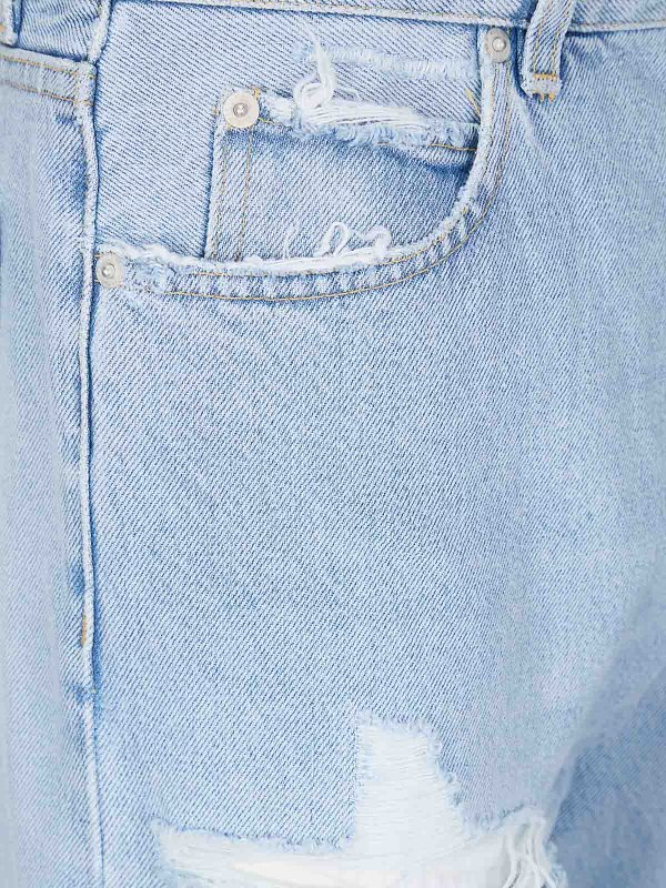 The Best Shops HAIKURE: Jeans Rectos - Vaqueros Rectos - Azul