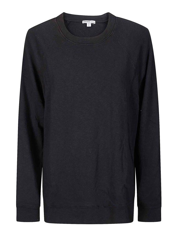 JAMES PERSE: スウェット＆セーター - スウェットシャツ/セーター - 黒