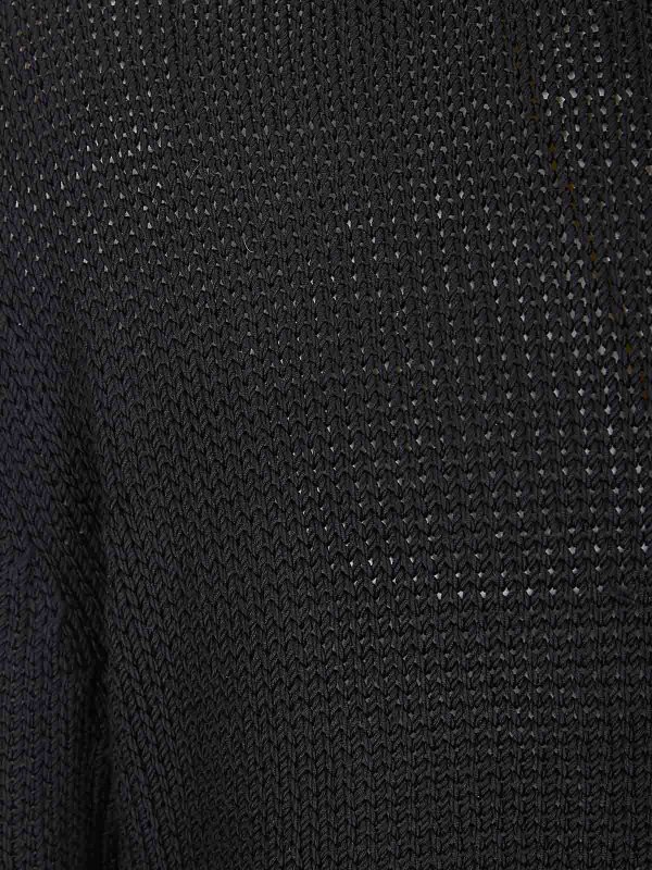 The Best Shops SUNFLOWER: Strickpullover mit Rundhalsausschnitt - Rundhalspullover - Schwarz