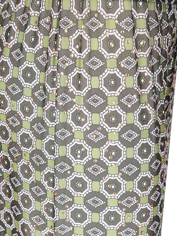 The Best Shops DRIES VAN NOTEN: カジュアルトラウザー - カジュアルパンツ - 緑