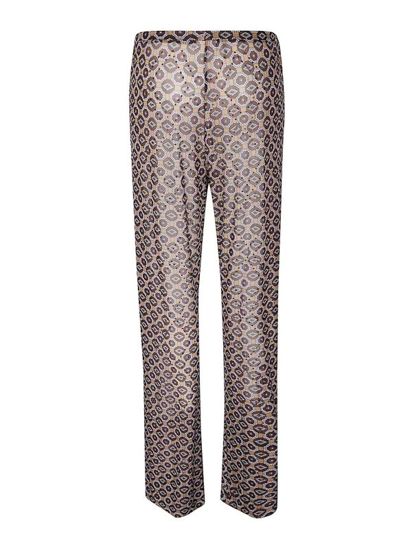 DRIES VAN NOTEN: カジュアルトラウザー online - カジュアルパンツ - ブラウン