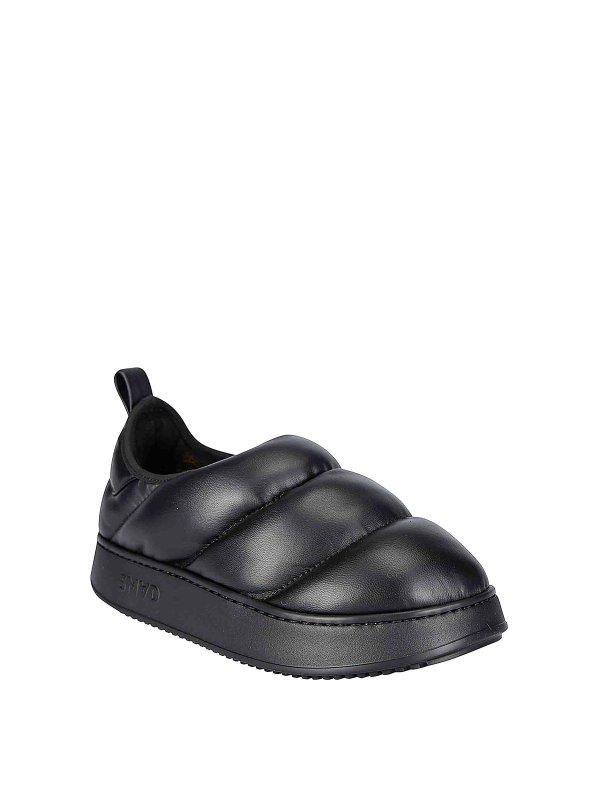 SMAD: sandals online - Sleeper Leather Black