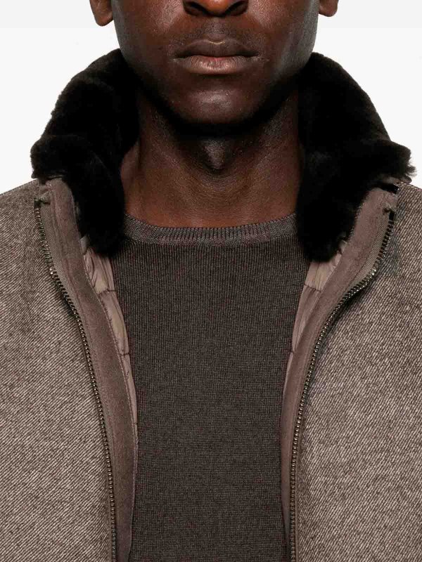 BARBA NAPOLI buy online クルーネック - ダークブラウン