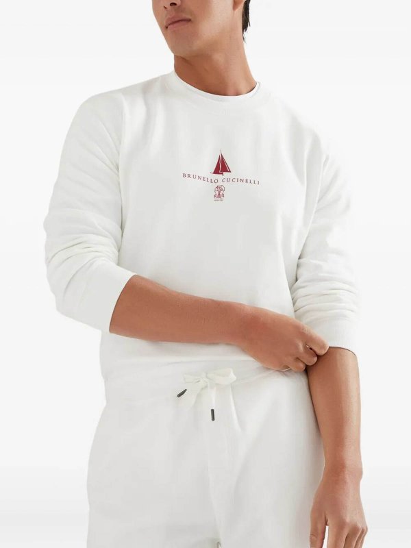 BRUNELLO CUCINELLI buy online スウェットシャツ/セーター - クリーム
