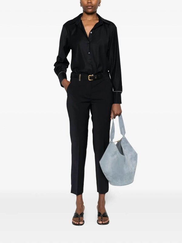 PESERICO: カジュアルトラウザー online - カジュアルパンツ - ブルー