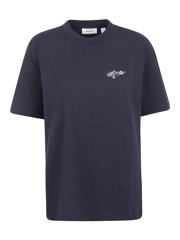 OFF-WHITE: Camisetas - Camiseta - Blanco