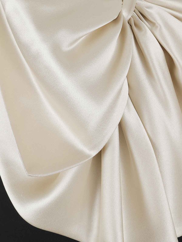 STELLA McCARTNEY: ニーレングスドレス online - 膝丈ドレス - 銀