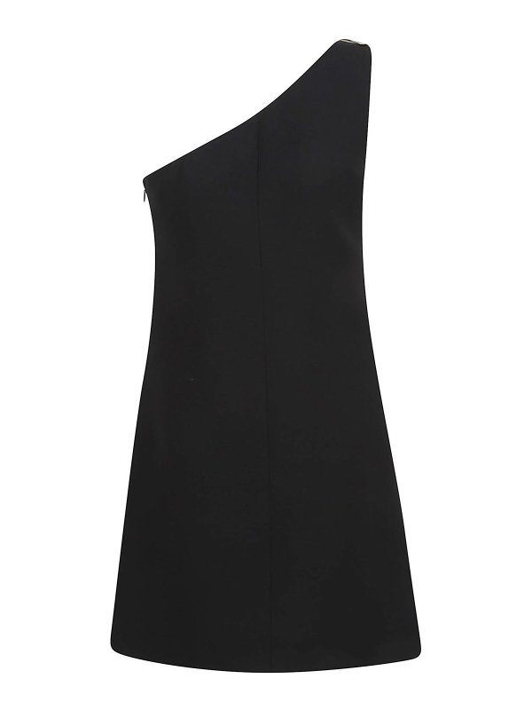 The Best Shops STELLA McCARTNEY: ニーレングスドレス - 膝丈ドレス - 銀