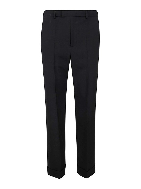 VALENTINO GARAVANI: Pantalons casual - Pantalons Décontractés - Noir