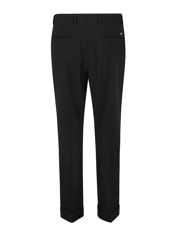 VALENTINO GARAVANI: Pantalons casual online - Pantalons Décontractés - Noir