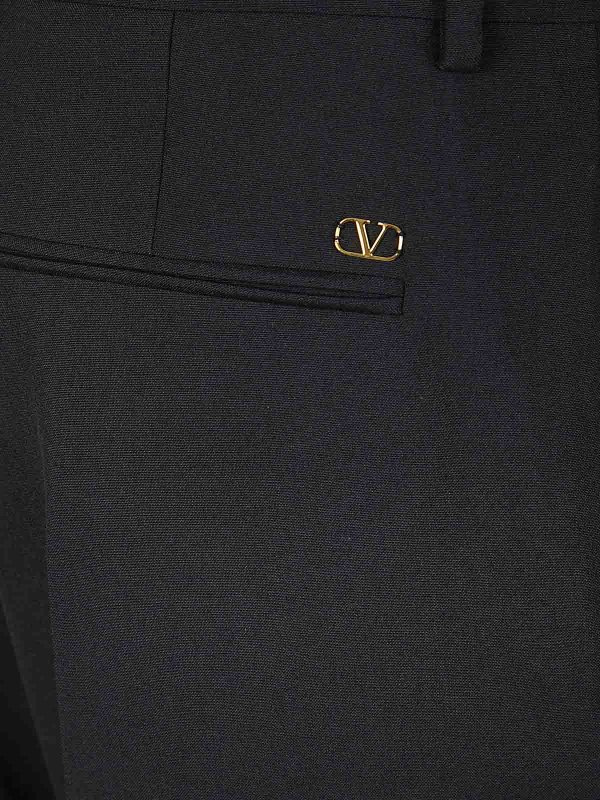 The Best Shops VALENTINO GARAVANI: Pantalons casual - Pantalons Décontractés - Noir