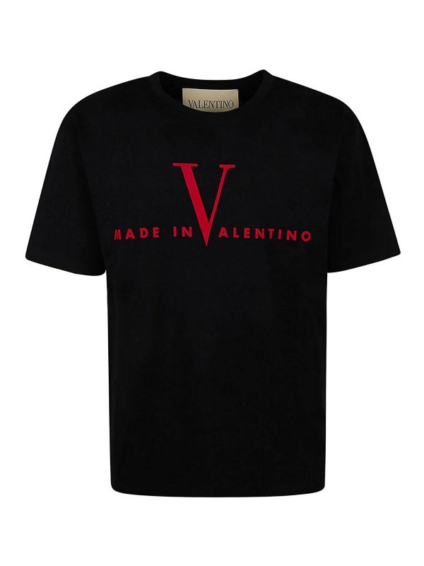 VALENTINO GARAVANI: T-shirts - T-Shirt - Schwarz