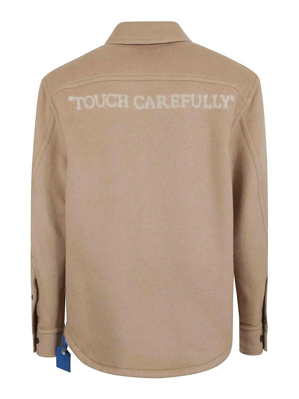 OFF-WHITE: シャツ online - シャツ - Touch Carefully