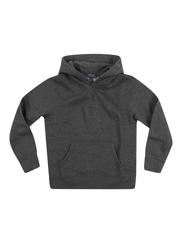 POLO RALPH LAUREN: スウェット＆セーター - スウェットシャツ/セーター - グレー