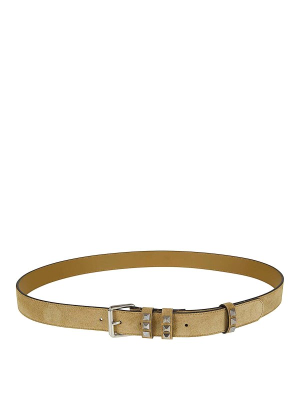 VALENTINO GARAVANI: ベルト online - ベルト - ベージュ