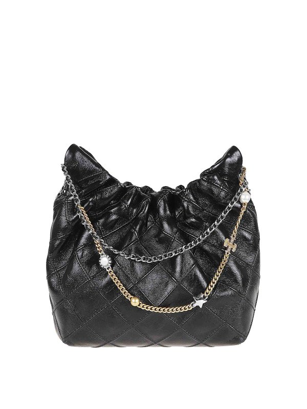 TORY BURCH: ショルダーバッグ - ショルダーバッグ - 黒