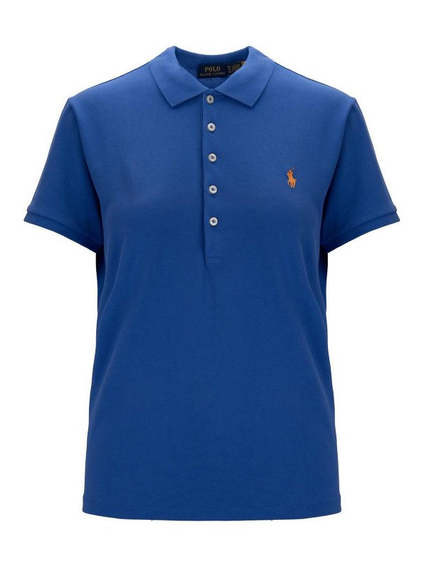 POLO RALPH LAUREN: ポロシャツ - ポロシャツ - ブルー