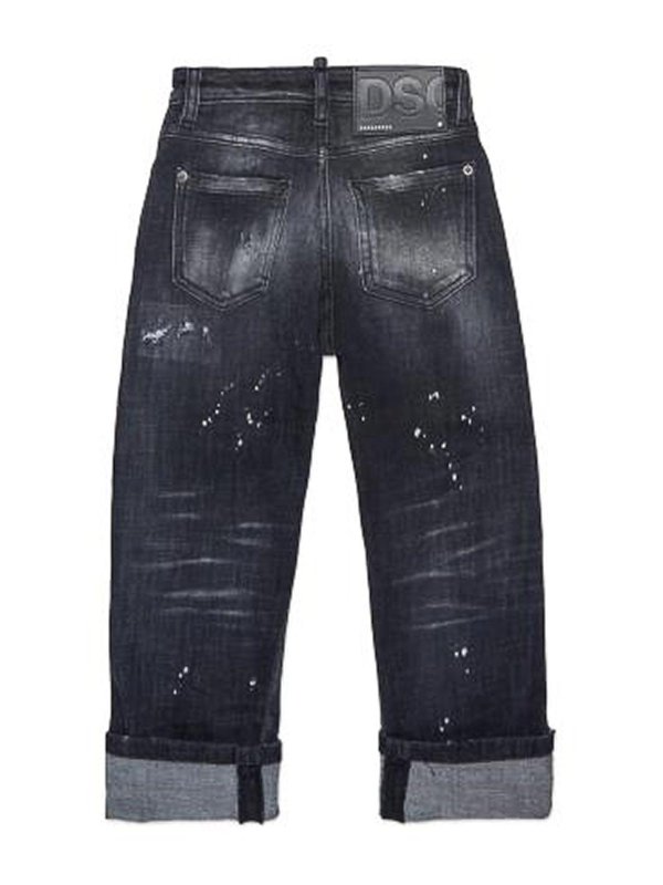 DSQUARED2: Jeans Rectos online - Vaqueros Rectos - Negro