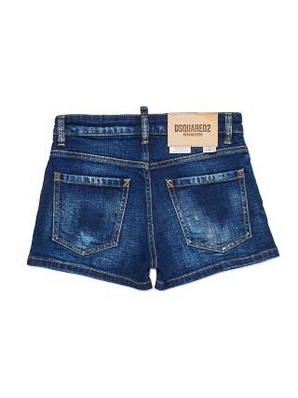 DSQUARED2: Shorts online - Shorts - Azul