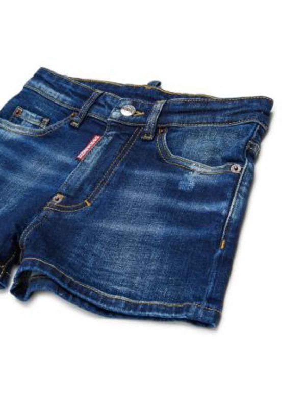 The Best Shops DSQUARED2: Shorts - Shorts - Azul