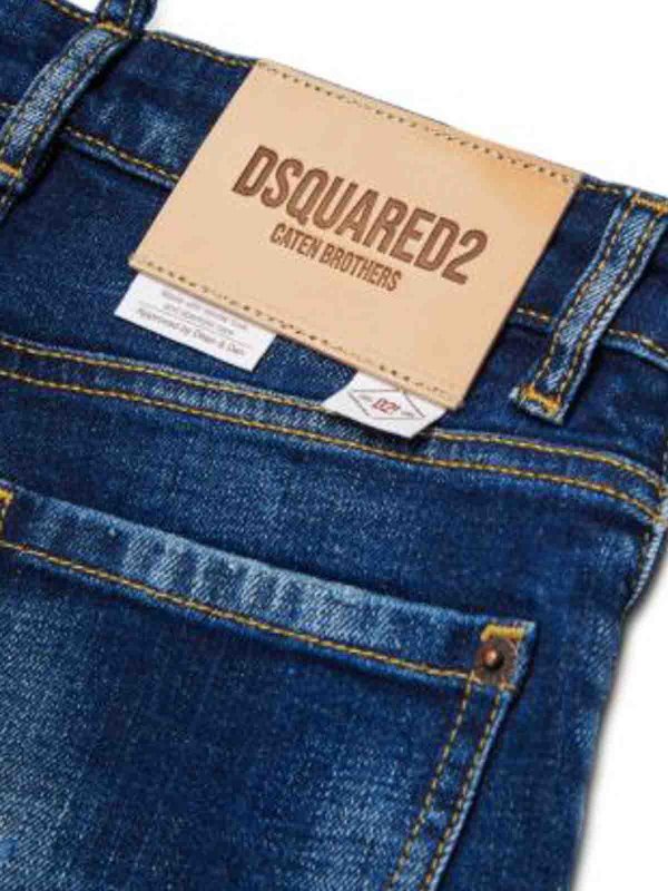 Shorts - Azul shop online: DSQUARED2